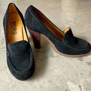 Michael Kors suede high heels, size 6